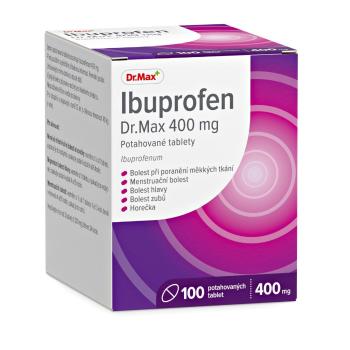 Dr. Max Ibuprofen 400 mg 100 potahovaných tablet