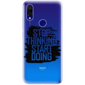 iSaprio Start Doing - black pro Xiaomi Redmi 7 (stadob-TPU-Rmi7)