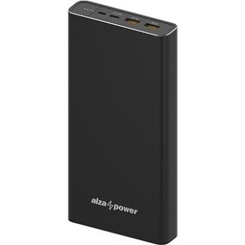 AlzaPower Metal 40000mAh Fast Charge + PD3.0 (100W) černá (APW-PBM40PD100B)