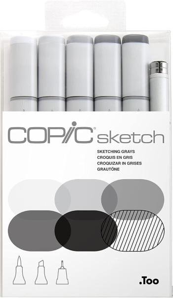 Copic Sketch Fixy Sketching Grays 6 ks