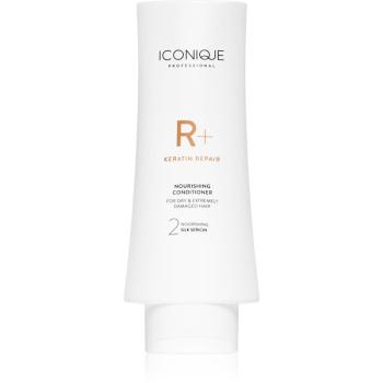 ICONIQUE Professional R+ Keratin repair Nourishing conditioner obnovující kondicionér s keratinem pro suché a poškozené vlasy 200 ml