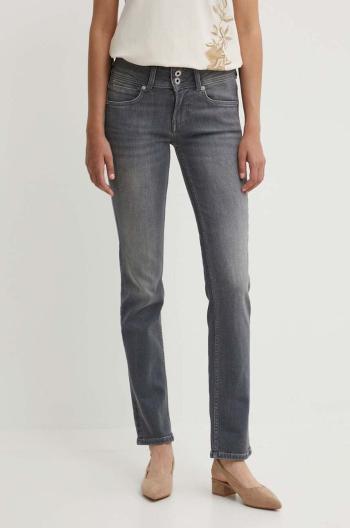 Džíny Pepe Jeans SLIM JEANS LW dámské, tmavomodrá barva, PL204729UH7