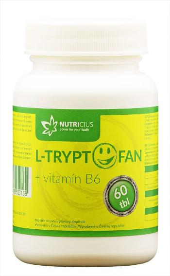 Nutricius L-Tryptofan + vitamin B6 200mg/2.5mg 60 tablet