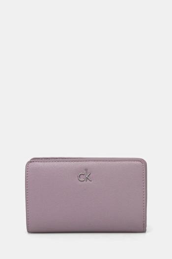 Peněženka Calvin Klein růžová barva, K60K613075