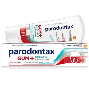 PARODONTAX Whitening  pro dásně + dech & citlivé zuby 75 ml (5054563120434)