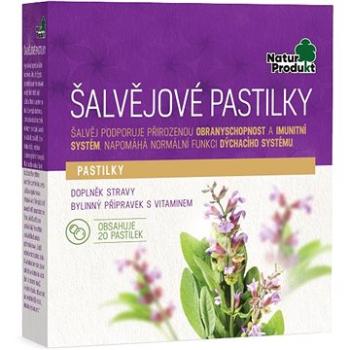 Naturprodukt Šalvějové pastilky 20 ks (3805182)