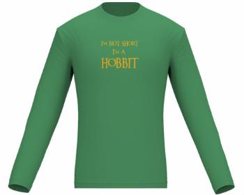 Pánské tričko dlouhý rukáv I'm Hobbit