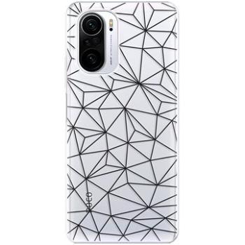 iSaprio Abstract Triangles 03 - black pro Xiaomi Poco F3 (trian03b-TPU3-PocoF3)