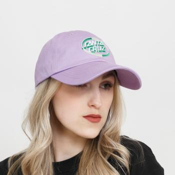 Santa Cruz Realm Dot Cap Soft Purple UNI