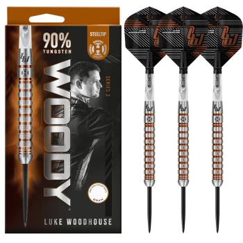 Dart szett steel Harrows Luke Woodhouse Series 2 25g, 90% wolfram