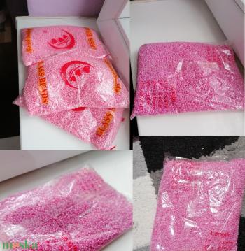 Kásagyöngy 2 mm, 450 g-os kiszerelés többféle szín