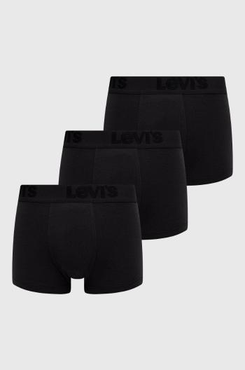 Boxerky Levi's pánské, černá barva, 37149.0296-black