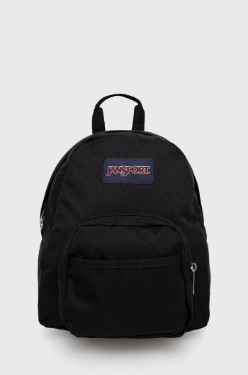 Batoh Jansport černá barva, malý, hladký