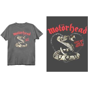 Motörhead tričko Love Me Like A Reptile Šedá XXL