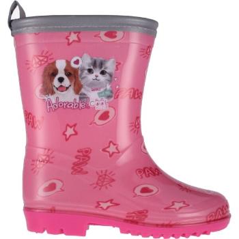 PERLETTI RAIN BOOTS Dětské holínky, růžová, velikost