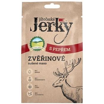 Jihočeské Jerky Zvěřinové s pepřem 20 g (8594068231084)