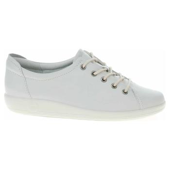 Dámské polobotky Ecco Soft 2.0 20650301007 white