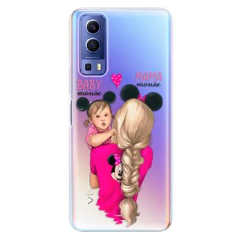 Odolné silikonové pouzdro iSaprio - Mama Mouse Blond and Girl - Vivo Y72 5G