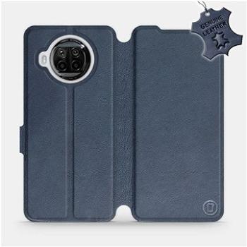 Flipové pouzdro na mobil Xiaomi MI 10T Lite - Modré - kožené -   Blue Leather (5903516463770)