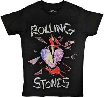 The Rolling Stones Tričko Hackney Diamonds Heart Unisex Black S