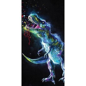 Jerry Fabrics Dětská osuška s potiskem - Dinosaurus | 70 x 140 cm