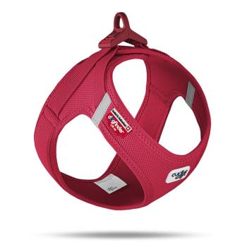 CURLI Postroj pro psy se sponou Air-Mesh Red S, 4-7kg