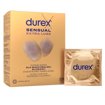 Durex Kondomy Sensual Extra Lube 20 ks