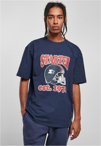 Starter Football Tee darkblue - L