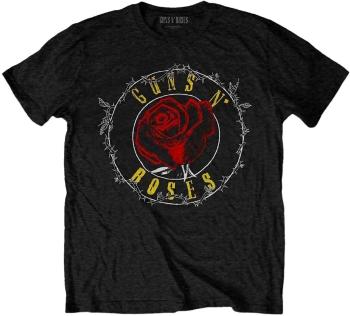 Guns N' Roses Ing Rose Circle Paradise City Unisex Black S