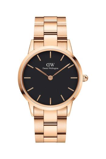 Hodinky Daniel Wellington Iconic Link 36 růžová barva