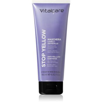 Vitalcare Professional Stop Yellow maska pro blond a šedivé vlasy 190 ml