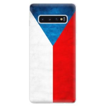 Odolné silikonové pouzdro iSaprio - Czech Flag - Samsung Galaxy S10+