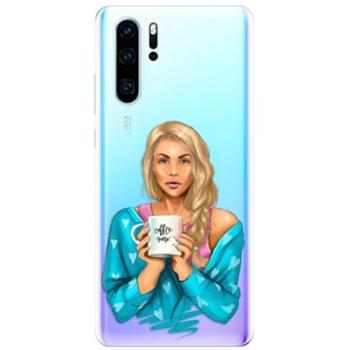 iSaprio Coffe Now - Blond pro Huawei P30 Pro (cofnoblo-TPU-HonP30p)