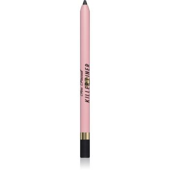 Too Faced Killer Liner 36 Hour Waterproof Gel Eyeliner Pencil voděodolná gelová tužka na oči pro dlouhotrvající efekt odstín Black 1,2 g