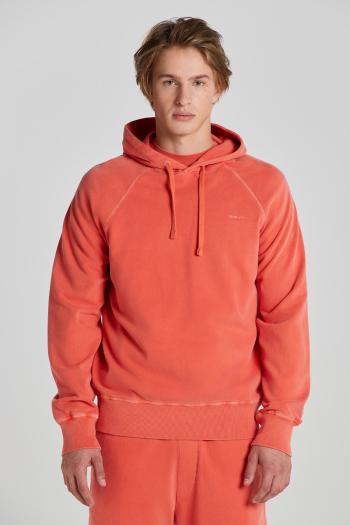 MIKINA GANT SUNFADED HOODIE BURNT ORANGE