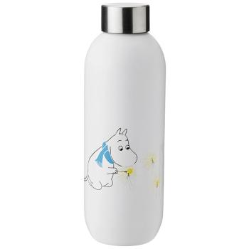 Cestovní láhev TO GO CLICK MOOMIN Stelton 0,75 l sněhová