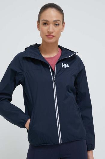 Nepromokavá bunda Helly Hansen Belfast II dámská, tmavomodrá barva, 53433