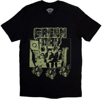 Green Day Tričko Rev Radio Unisex Black L