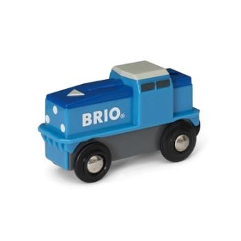 BRIO ® WORLD Modrá baterie - nákladní lokomotiva 33130