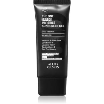 Allies of Skin The One Invisible Suncscreen Gel neviditelný matující gel SPF 50 50 ml