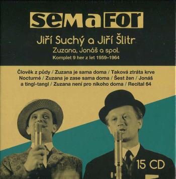 Semafor Komplet 9 her z let 1959-1964 (15 CD) - mluvené slovo