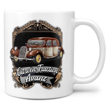 Hrnek Citröen Traction Avant Brown (Náplň hrníčku: Žádná)