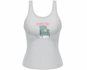 Dámské tílko Tank Top i love you miau