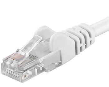 PremiumCord Patch kabel UTP RJ45-RJ45 CAT6 2m bílá