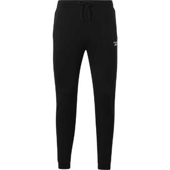 Reebok RI FT LEFT LEG JOGGER Pánské tepláky, černá, velikost