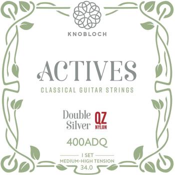 Knobloch ACTIVES Double Silver QZ Nylon Medium-High Tension 34.0