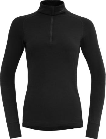 Devold Duo Active Merino 205 Zip Neck Woman Black M Termoprádlo