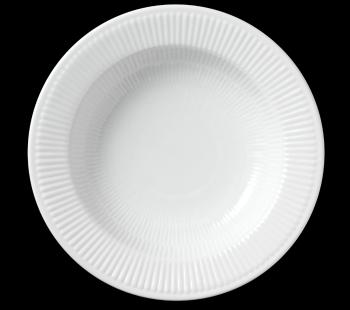 Talíř White Fluted, 30 cm - Royal Copenhagen