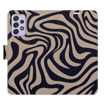 Flipové pouzdro iSaprio - Zebra Black 02 - Samsung Galaxy A52 / A52 5G / A52s