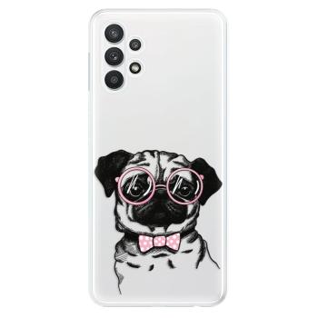 Odolné silikonové pouzdro iSaprio - The Pug - Samsung Galaxy A32